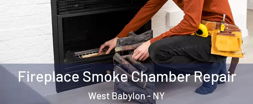  Fireplace Smoke Chamber Repair West Babylon - NY