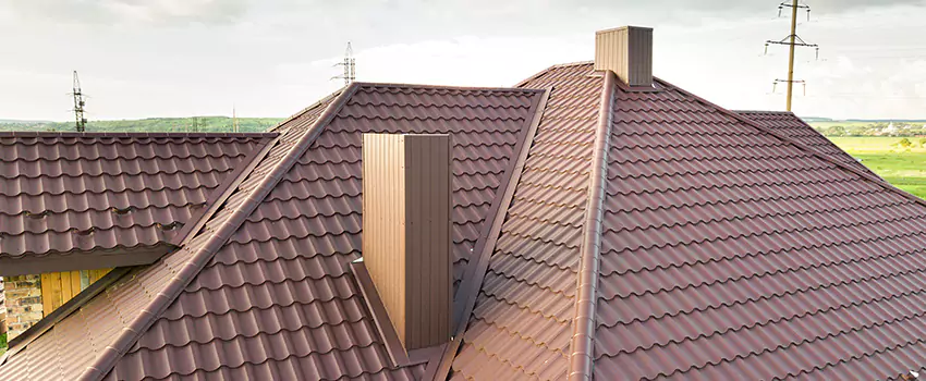 Residential Chimney Flashing Restoration in West Babylon, NY
