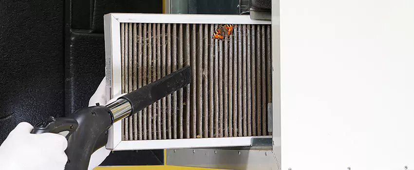 Clogged Air Duct Cleaning Process in West Babylon, NY