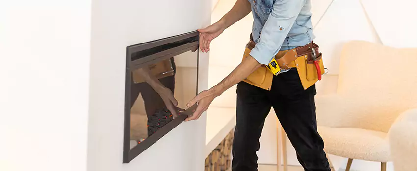 Metal Fireplace Installation in West Babylon, New York