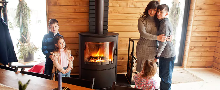 Morso Cast Iron Fireplace Insert Installation in West Babylon, New York