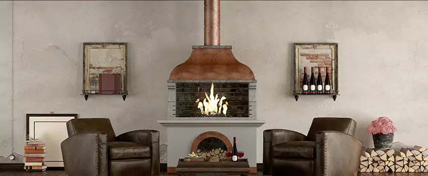 Thelin Hearth Products Providence Pellet Insert Fireplace Installation in West Babylon, NY