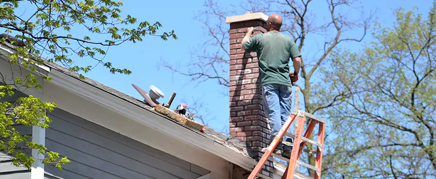 Vinyl and PVC Chimney Flashing Installation in West Babylon, NY