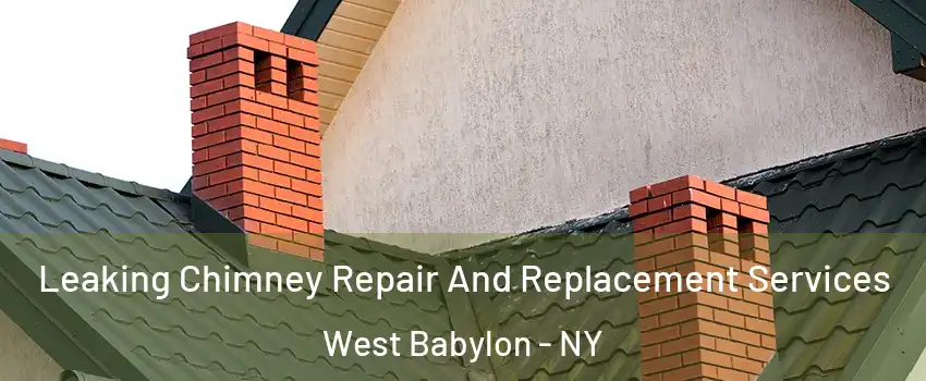  Leaking Chimney Repair And Replacement Services West Babylon - NY
