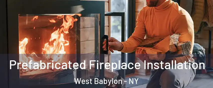  Prefabricated Fireplace Installation West Babylon - NY